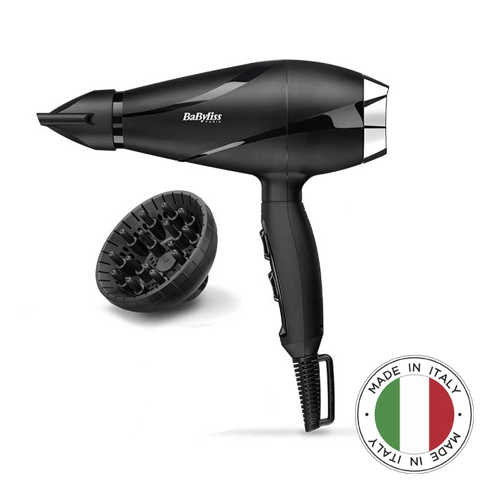 6713DE BABYLISS sušilo za kosu 6713DE AC 2200W (crna/siva)
