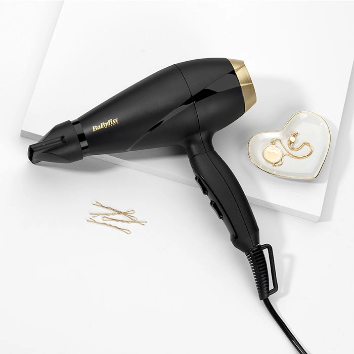 6704E BABYLISS sušilo za kosu 6704E AC 2000W (crna/zlatna)