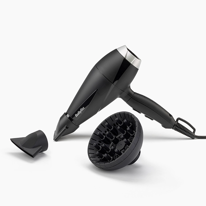 6710DE BABYLISS sušilo za kosu 6710DE AC 2100W (crna/siva)