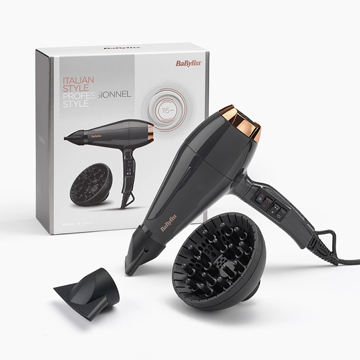 6719DE BABYLISS sušilo za kosu 6719DE AC 2200W (siva)