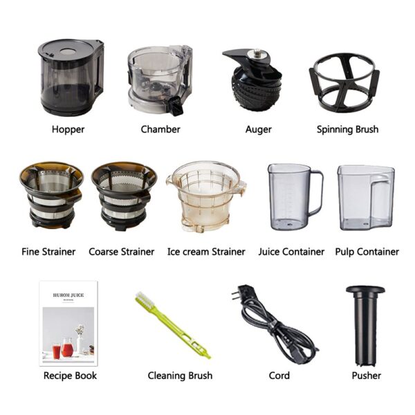 H330P-BES01DV HUROM sokovnik hladno prešanje H330P-BES01DV deep ivory