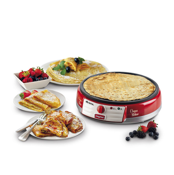 00C020200AR0 ARIETE aparat za palačinke 202/00 crveni