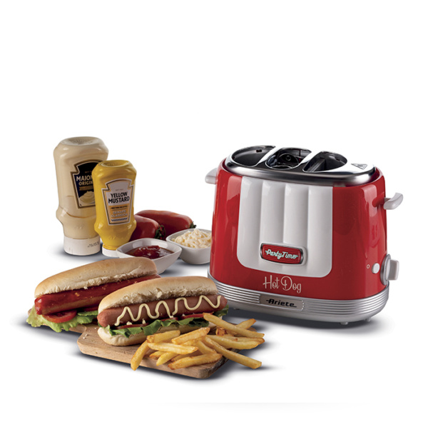 00C020600AR0 ARIETE aparat za hot dog 206/00 crveni