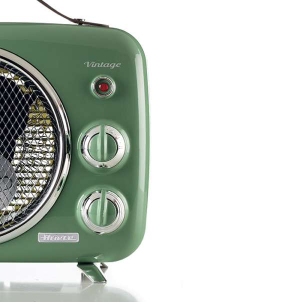 00B080804AR0 ARIETE električna grijalica Vintage 808/04 zelena