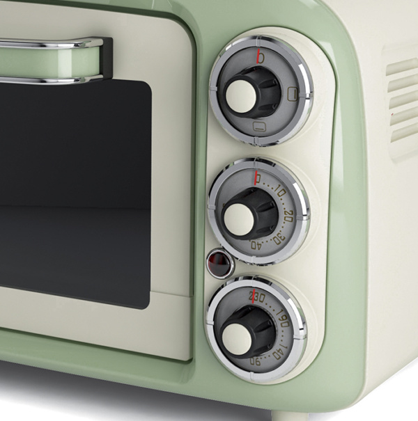 00C097904AR0 ARIETE mini pećnica Vintage 979/04 zelena