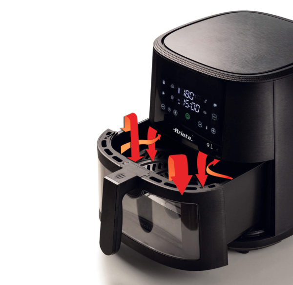00C463000AR0 ARIETE friteza na vrući zrak 4630/00 crna