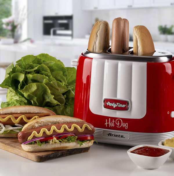00C020600AR0 ARIETE aparat za hot dog 206/00 crveni