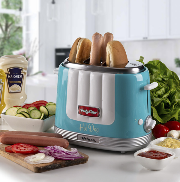 00C020601AR0 ARIETE aparat za hot dog 206/01 plavi