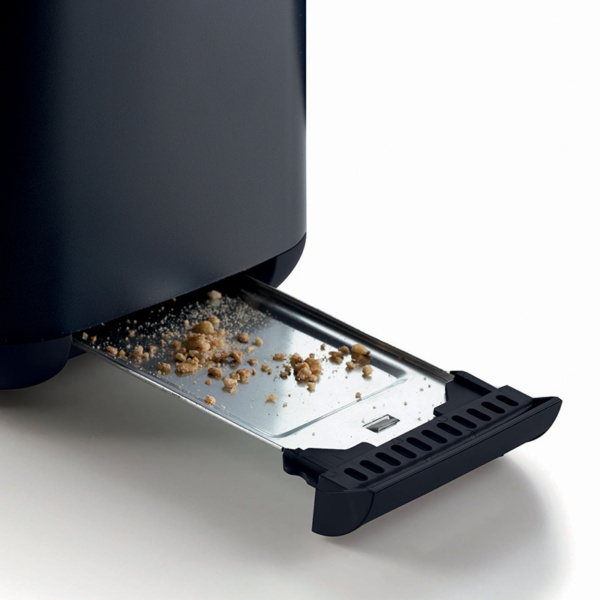 00C015703AR0 ARIETE toster za 2 kriške s hvataljkama 157/03 tamno sivi