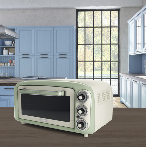 00C097904AR0 ARIETE mini pećnica Vintage 979/04 zelena