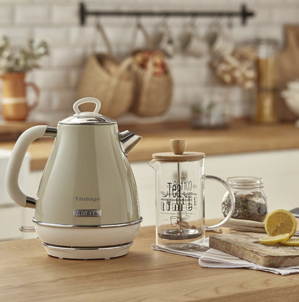 00C286903AR0 ARIETE kuhalo za vodu Vintage 2869/03 retro bež