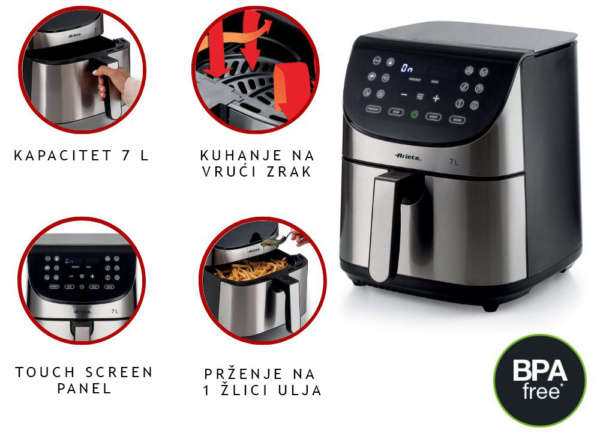 00C462800AR0 ARIETE friteza na vrući zrak 4628/00