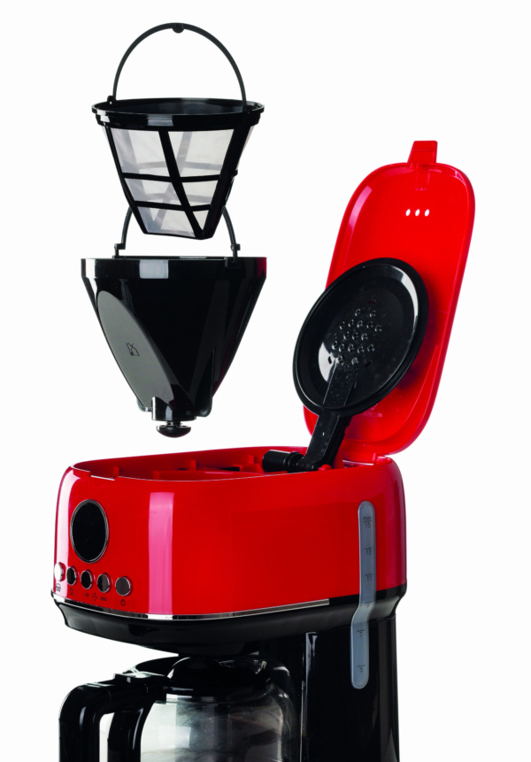 00M139600AR0 ARIETE aparat za filter kavu Moderna 1396/00 crveni