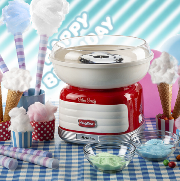 00C297300AR0 ARIETE aparat za šećernu vunu 2973/00 crveni