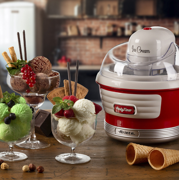 00C064300AR0 ARIETE aparat za sladoled 643/00 crveni