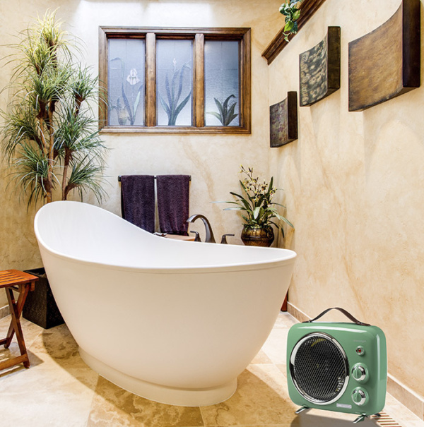 00B080804AR0 ARIETE električna grijalica Vintage 808/04 zelena