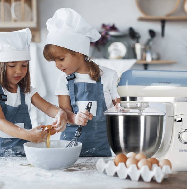 00C158805AR0 ARIETE mikser sa posudom Vintage 1588/05 plavi